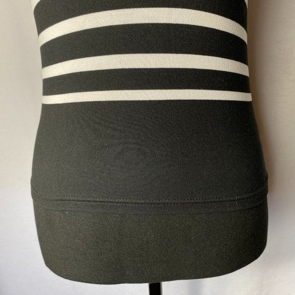 Derek Heart Fitted Multicolored Striped Shirt Size Small - Picture 5 of 6